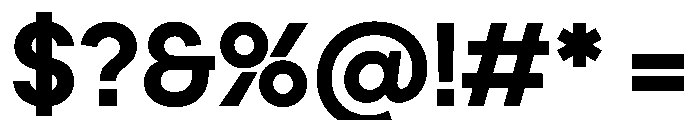 PPFrama Semibold Instance Font OTHER CHARS