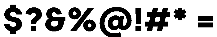PPFramaText Bold Font OTHER CHARS