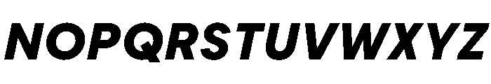 PPFramaText BoldItalic Instance Font UPPERCASE