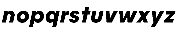 PPFramaText BoldItalic Instance Font LOWERCASE