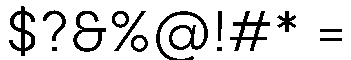 PPFramaText Light Instance Font OTHER CHARS