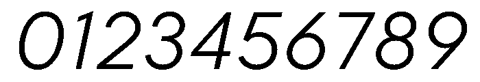 PPFramaText LightItalic Instance Font OTHER CHARS