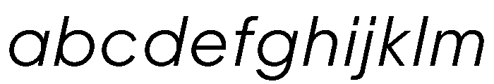 PPFramaText LightItalic Instance FONT