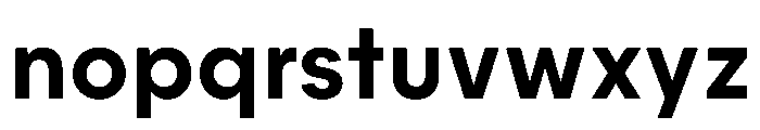 PPFramaText SemiBold Instance Font LOWERCASE