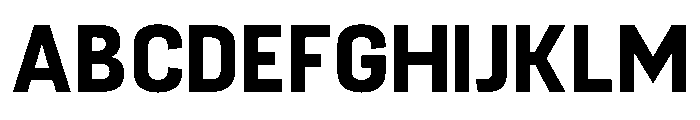 PPFuji Medium Instance Font UPPERCASE