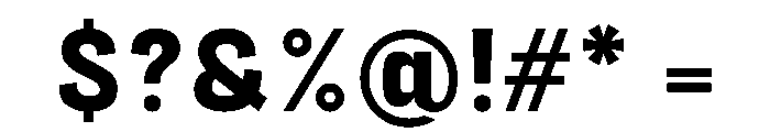 PPFuji Medium Font OTHER CHARS
