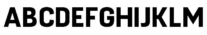 PPFuji Medium Font UPPERCASE