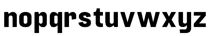 PPFuji Medium Font LOWERCASE
