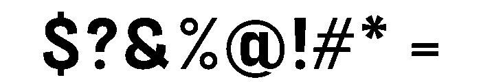 PPFuji Regular Instance Font OTHER CHARS