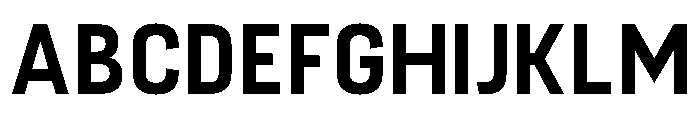 PPFuji Regular Instance Font UPPERCASE