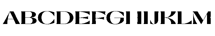 PPGatwick GliderBold Instance Font UPPERCASE