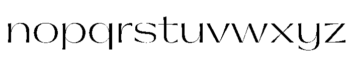 PPGatwick GliderExtralight Instance Font LOWERCASE