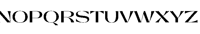 PPGatwick GliderMedium Instance Font UPPERCASE