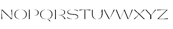 PPGatwick GliderThin Instance Font UPPERCASE