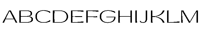 PPGatwick JetExtralight Instance Font UPPERCASE