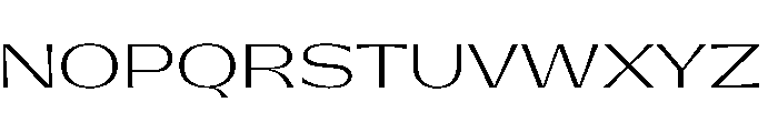 PPGatwick JetExtralight Instance Font UPPERCASE