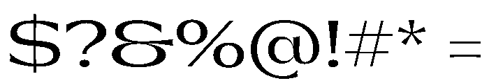 PPGatwick JetRegular Instance Font OTHER CHARS