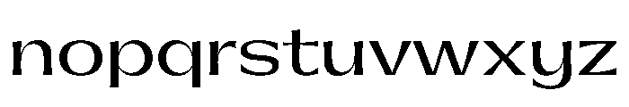 PPGatwick JetRegular Instance Font LOWERCASE