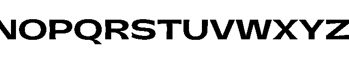 PPGatwick JumboBold Instance Font UPPERCASE