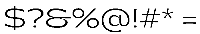 PPGatwick JumboExtralight Instance Font OTHER CHARS