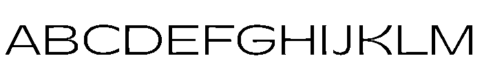 PPGatwick JumboExtralight Instance Font UPPERCASE