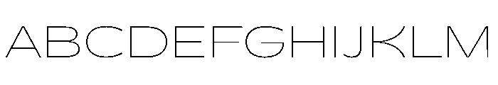 PPGatwick JumboHairline Instance Font UPPERCASE