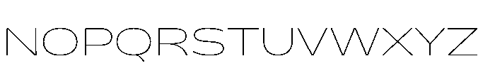 PPGatwick JumboHairline Instance Font UPPERCASE