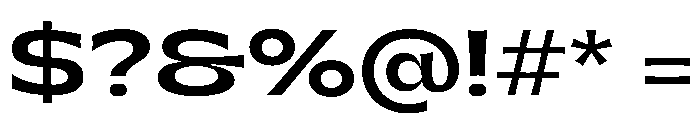 PPGatwick JumboSemibold Instance Font OTHER CHARS