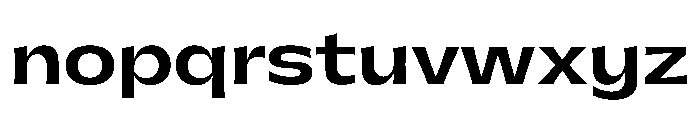 PPGatwick JumboSemibold Instance Font LOWERCASE