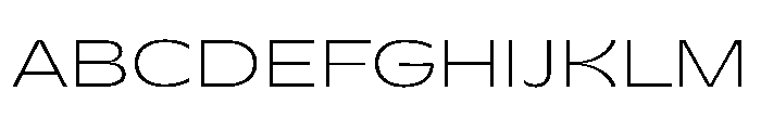 PPGatwick JumboThin Instance Font UPPERCASE
