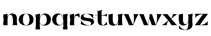 PPGatwickGlider Bold Instance Font LOWERCASE