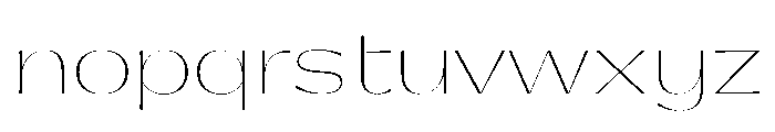 PPGatwickGlider Hairline Instance Font LOWERCASE