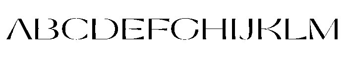 PPGatwickGlider Light Instance Font UPPERCASE