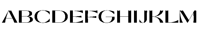 PPGatwickGlider Medium Instance Font UPPERCASE