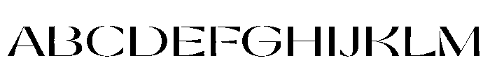 PPGatwickGlider Regular Instance Font UPPERCASE