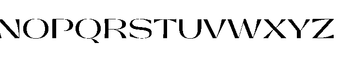 PPGatwickGlider Regular Instance Font UPPERCASE