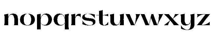 PPGatwickGlider Semibold Instance Font LOWERCASE