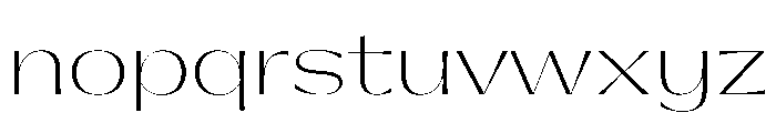 PPGatwickGlider Thin Instance Font LOWERCASE