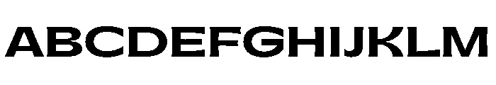 PPGatwickJumbo Bold Instance Font UPPERCASE