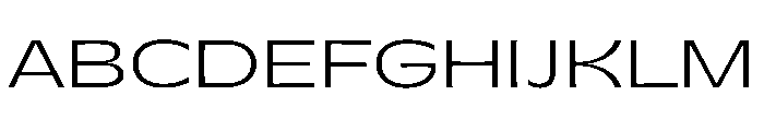 PPGatwickJumbo Extralight Instance Font UPPERCASE