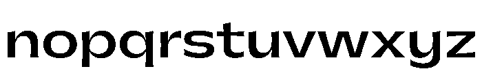 PPGatwickJumbo Medium Instance Font LOWERCASE