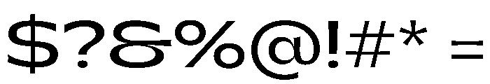 PPGatwickJumbo Regular Instance Font OTHER CHARS