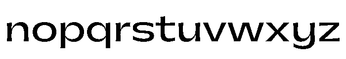 PPGatwickJumbo Regular Instance Font LOWERCASE