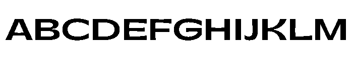 PPGatwickJumbo Semibold Instance Font UPPERCASE