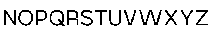 PPGoshaSans Light Instance Font UPPERCASE