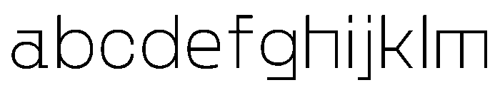 PPGoshaSans Thin Instance FONT