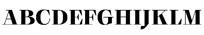 PPGrafier BlackDisplay Instance Font UPPERCASE