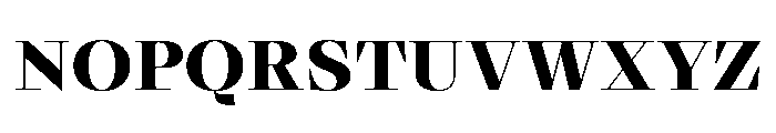 PPGrafier BlackDisplay Instance Font UPPERCASE