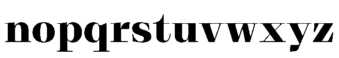 PPGrafier BlackDisplay Instance Font LOWERCASE