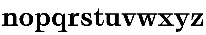 PPGrafier Bold Instance Font LOWERCASE